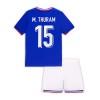 Maillot de Supporter France M. Thuram 15 Domicile Euro 2024 Pour Enfant